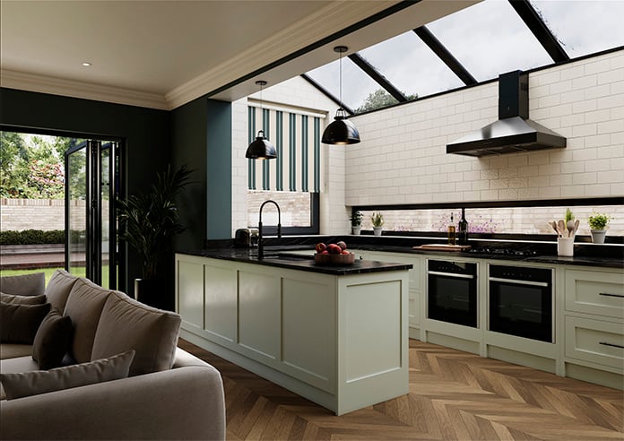 The British Stripe Co. Edward, Teignbridge No.1 - Roller Blind - Image 7